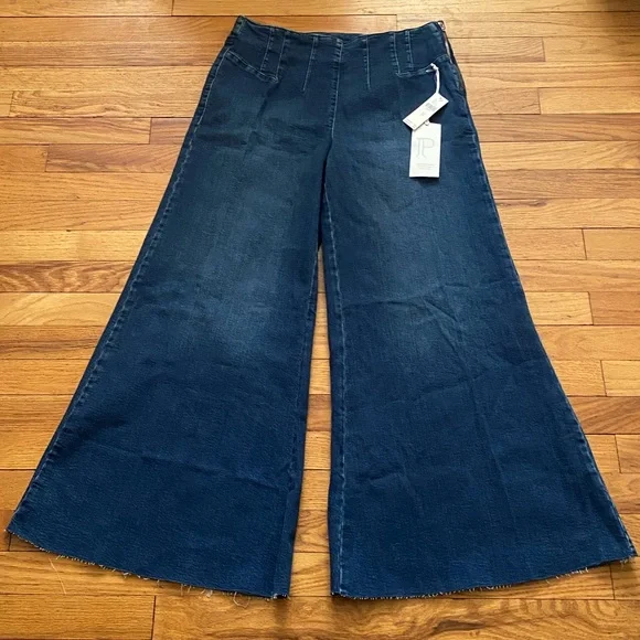 Pilcro NWT A-Line Trapeze High-Rise Wide-Leg Jeans Size 28 Anthropolgie - Picture 16 of 16